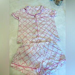 ROLLER RABBIT X LOVESHACKFANCY SPECIAL EDITION PAJAMAS - WORN ONCE